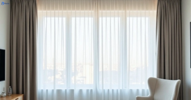 Freshly steam cleaned curtains in arcadia-nsw QLD